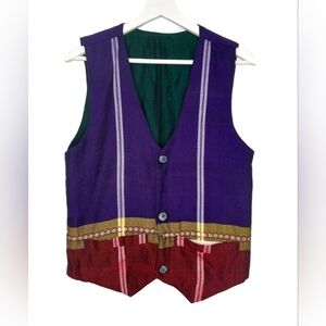 Colorful Striped Vest